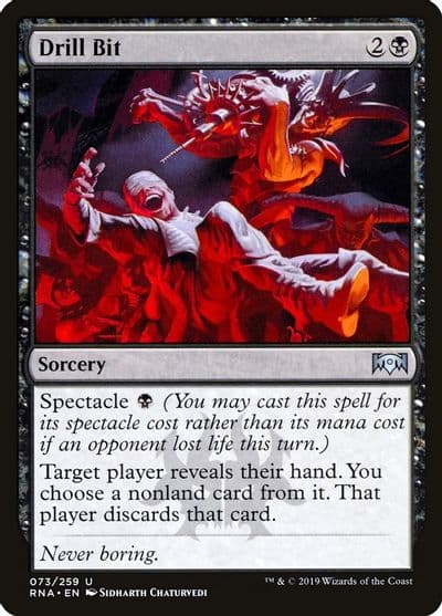 Drill Bit Ravnica Allegiance Magic card