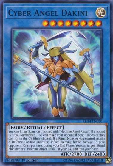 Cyber Angel Dakini Legendary Duelists: Sisters of the Rose Yu-Gi-Oh! card