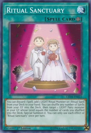 Ritual Sanctuary Legendary Duelists: Sisters of the Rose Yu-Gi-Oh! card