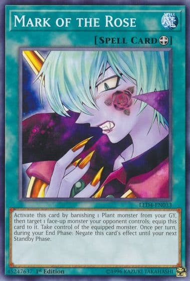 Mark of the Rose Legendary Duelists: Sisters of the Rose Yu-Gi-Oh! card