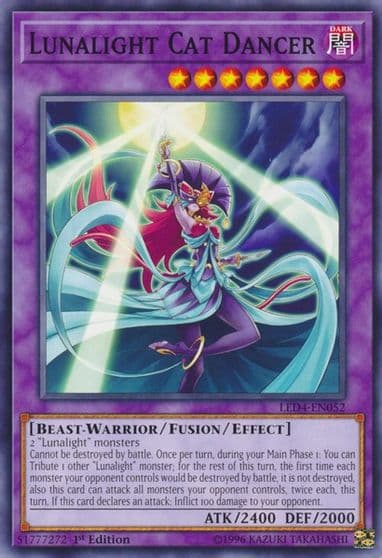 Lunalight Cat Dancer Legendary Duelists: Sisters of the Rose Yu-Gi-Oh! card