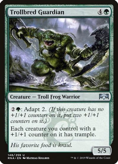 Trollbred Guardian Ravnica Allegiance Magic card