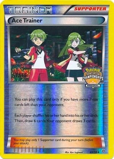 Ace Trainer (Regional Championships) [Staff] League & Championship Cards Pokemon card