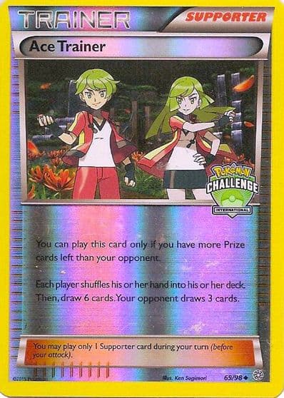 Ace Trainer (International Challenge) League & Championship Cards Pokemon card