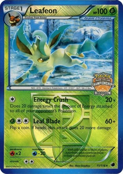 Leafeon (Regional Championship Promo) League & Championship Cards Pokemon card