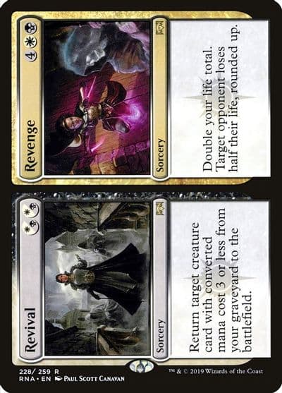 Revival Revenge Ravnica Allegiance Magic card