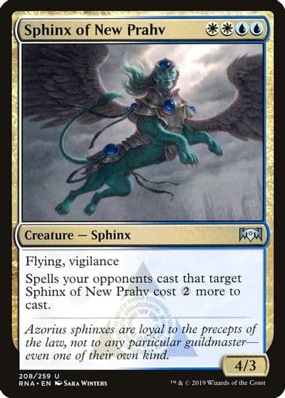 Sphinx of New Prahv Ravnica Allegiance Magic card