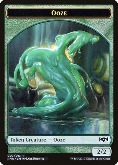 Ooze Token Ravnica Allegiance Magic card