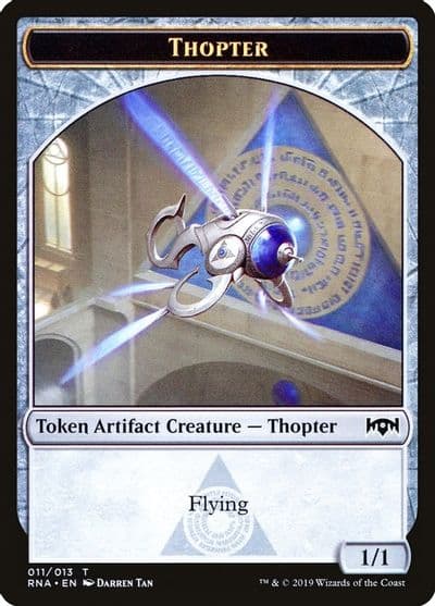 Thopter Token Ravnica Allegiance Magic card