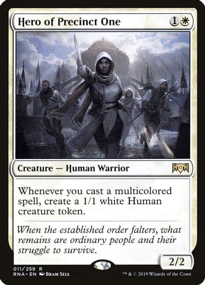 Hero of Precinct One Ravnica Allegiance Magic card