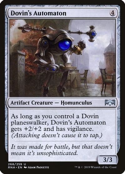 Dovins Automaton Ravnica Allegiance Magic card