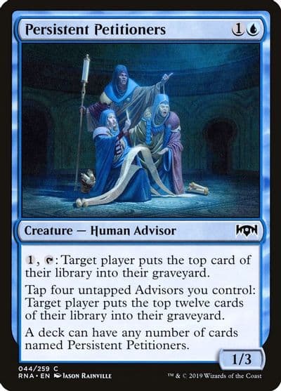 Persistent Petitioners Ravnica Allegiance Magic card