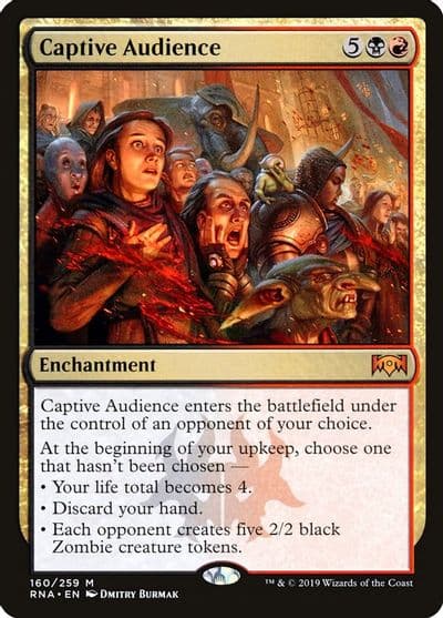 Captive Audience Ravnica Allegiance Magic card