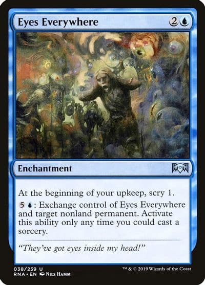 Eyes Everywhere Ravnica Allegiance Magic card
