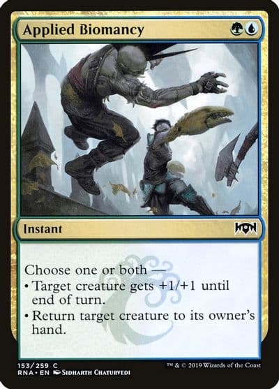Applied Biomancy Ravnica Allegiance Magic card