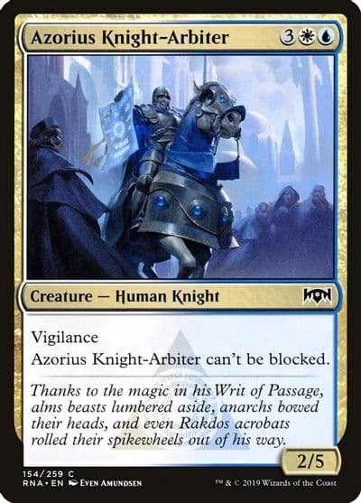 Azorius Knight Arbiter Ravnica Allegiance Magic card