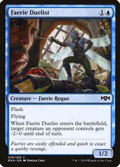 Faerie Duelist Ravnica Allegiance Magic card