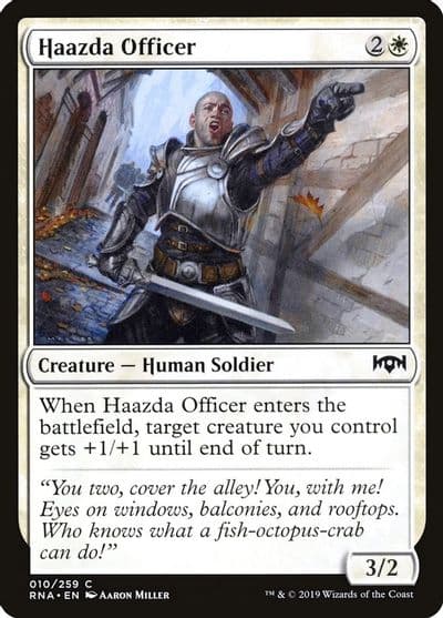 Haazda Officer Ravnica Allegiance Magic card