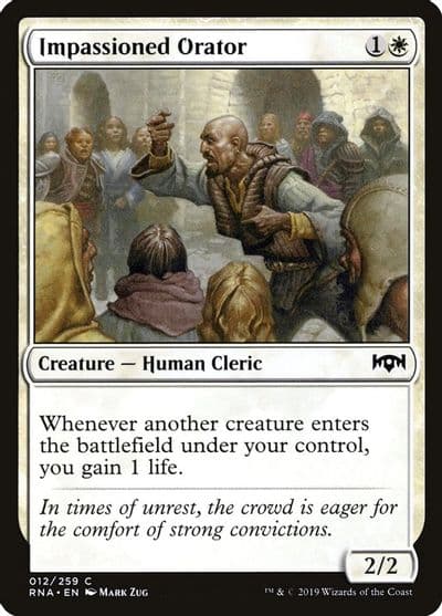 Impassioned Orator Ravnica Allegiance Magic card