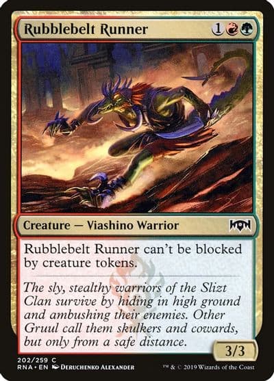 Rubblebelt Runner Ravnica Allegiance Magic card