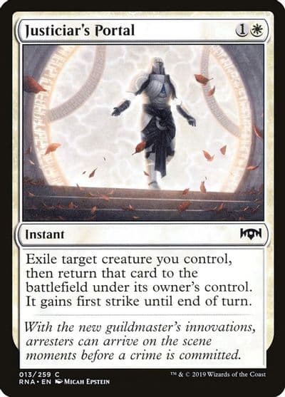 Justiciars Portal Ravnica Allegiance Magic card