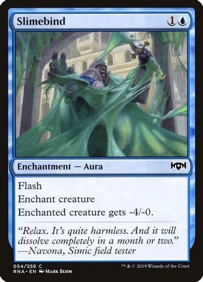 Slimebind Ravnica Allegiance Magic card