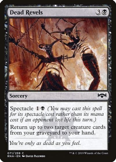 Dead Revels Ravnica Allegiance Magic card