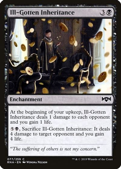 Ill Gotten Inheritance Ravnica Allegiance Magic card