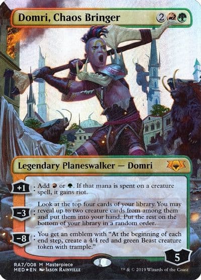 Domri Chaos Bringer Mythic Edition: Ravnica Allegiance Magic card