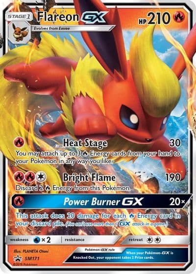 Flareon GX - SM171 SM Promos Pokemon card