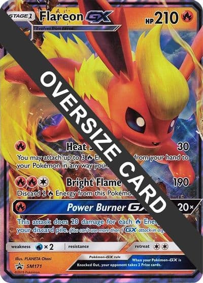 Flareon GX - SM171 (SM Black Star Promo) Jumbo Cards Pokemon card