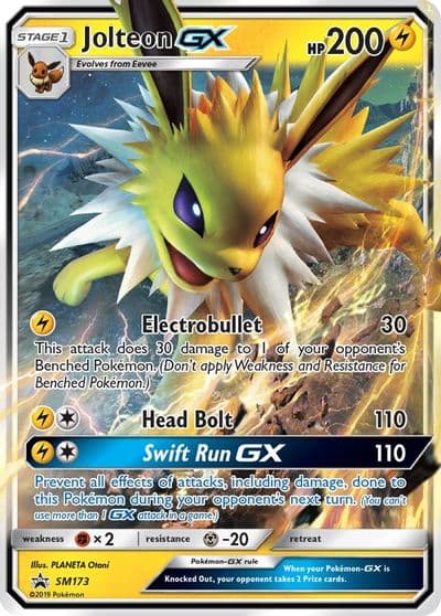 Jolteon GX - SM173 SM Promos Pokemon card