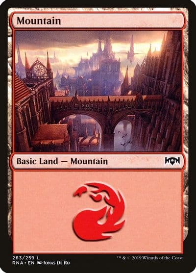 Mountain Ravnica Allegiance Magic card