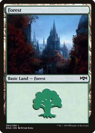 Forest Ravnica Allegiance Magic card