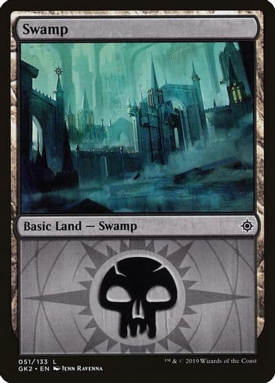 Swamp 051 Ravnica Allegiance: Guild Kits Magic card