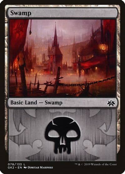 Swamp 078 Ravnica Allegiance: Guild Kits Magic card