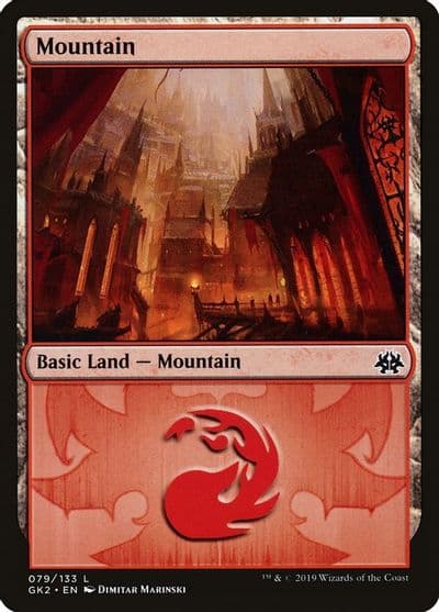 Mountain 079 Ravnica Allegiance: Guild Kits Magic card