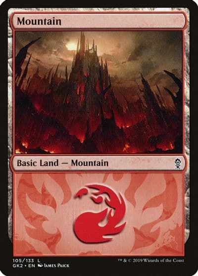Mountain 105 Ravnica Allegiance: Guild Kits Magic card