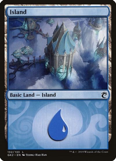 Island 132 Ravnica Allegiance: Guild Kits Magic card