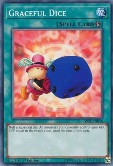 Graceful Dice Speed Duel Decks: Duelists of Tomorrow Yu-Gi-Oh! card