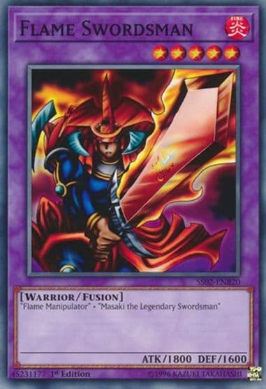 Flame Swordsman Speed Duel Decks: Duelists of Tomorrow Yu-Gi-Oh! card