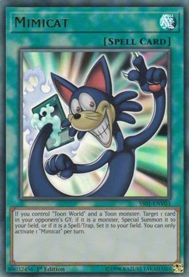 Mimicat Speed Duel Decks: Destiny Masters Yu-Gi-Oh! card