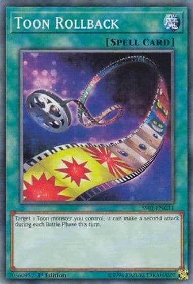 Toon Rollback Speed Duel Decks: Destiny Masters Yu-Gi-Oh! card