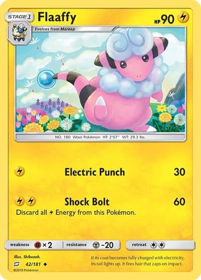 Flaaffy SM - Team Up Pokemon card