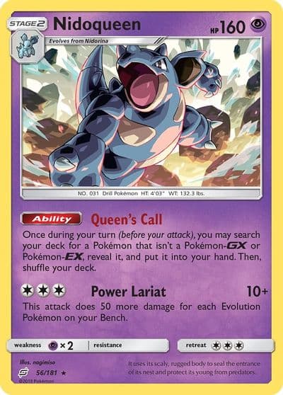 Nidoqueen SM - Team Up Pokemon card
