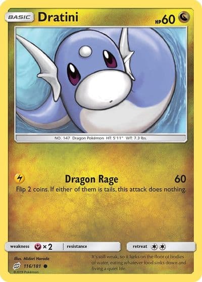 Dratini (116) SM - Team Up Pokemon card