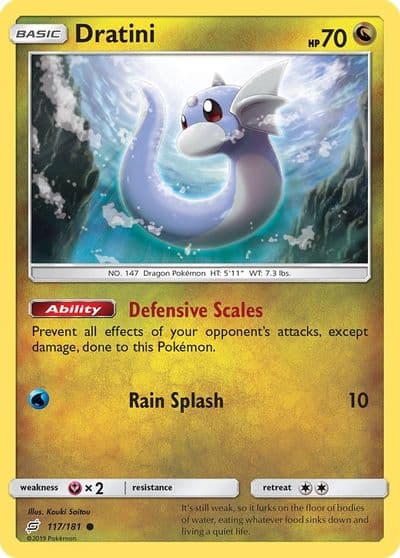 Dratini (117) SM - Team Up Pokemon card