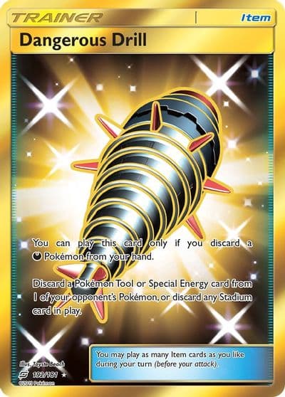 Dangerous Drill (Secret) SM - Team Up Pokemon card