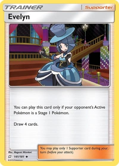 Evelyn SM - Team Up Pokemon card