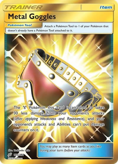 Metal Goggles (Secret) SM - Team Up Pokemon card